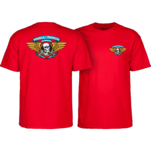 POWELL PERALTA WINGED RIPPER TEE RED