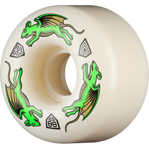 POWELL PERALTA - DRAGON FORMULA GREEN - NANO RAT 88A 52MM WIDE