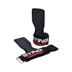 STING POWER PRO LIFTING GRIPS BLACK STANDARD