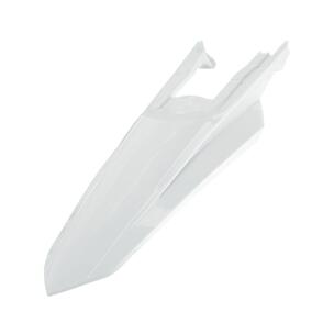 RTECH PPKTMBN0024 RTECH REAR FENDER RTECH WHITE KTM EXC XC-W XCF-W EXC-F