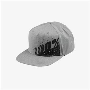 100% OSCILLATE YOUTH SNAPBACK HAT GREY