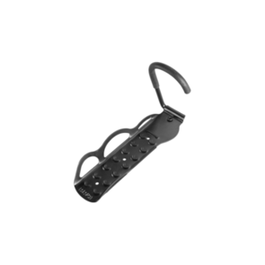PRO BIKE RACK / WALL HOOK BLACK WIDE (FITS 3.5" TYRES)