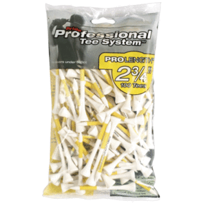 PRIDE SPORTS PRIDE TEES 2 3/4" YELLOW (100)