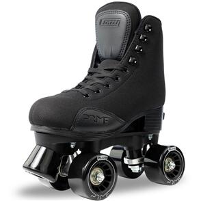 CRAZY SKATES PRIME BLACK SIZE ADJUSTABLE ROLLER SKATES