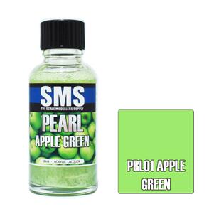 SMS AIRBRUSH PAINT 30ML PEARL APPLE GREEN ACRYLIC LACQUER SCALE MODELLERS SUPPLY