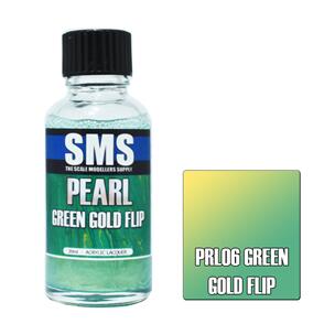 SMS AIRBRUSH PAINT 30ML PEARL GREEN GOLD FLIP ACRYLIC LACQUER SCALE MODELLERS SUPPLY