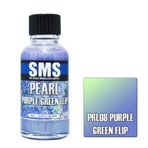 SMS AIRBRUSH PAINT 30ML PEARL PURPLE GREEN FLIP ACRYLIC LACQUER SCALE MODELLERS SUPPLY