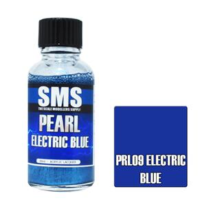 SMS AIRBRUSH PAINT 30ML PEARL ELECTRIC BLUE ACRYLIC LACQUER SCALE MODELLERS SUPPLY