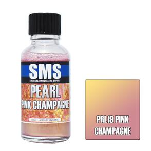 SMS AIRBRUSH PAINT 30ML PEARL PINK CHAMPAGNE ACRYLIC LACQUER SCALE MODELLERS SUPPLY