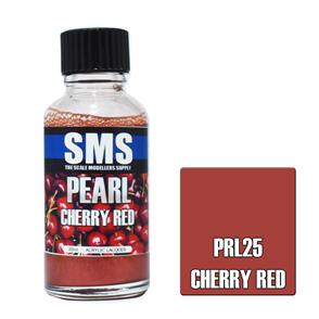 SMS AIRBRUSH PAINT 30ML PEARL CHERRY RED ACRYLIC LACQUER SCALE MODELLERS SUPPLY