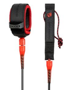 CREATURES OF LEISURE RELIANCE PRO 6 LEASH BLACK RED 6FT
