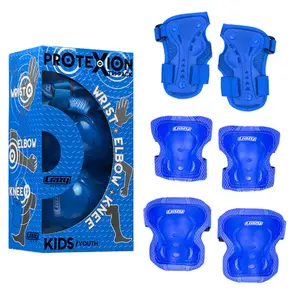 CRAZY SKATES PROTEXION BLUE SAFETY PADS