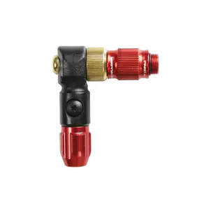 LEZYNE ABS-1 PRO HP CHUCK BRAIDED GLOSS RED