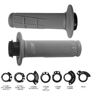PROGRIP GREY LOCK ON GRIPS 1/2 WAFFLE PROGRIP