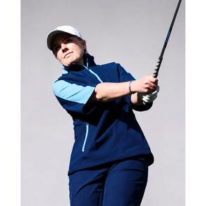 PROQUIP WOMENS PAIGE HALF SLEEVE JACKET NAVY BLUE