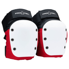 PROTEC YOUTH STREET KNEE PADS RED/WHITE/BLACK