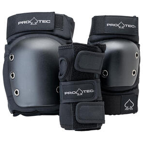 PROTEC STREET ADULT 3 PACK PROTECTION BLACK