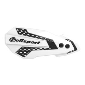 POLISPORT MX FLOW HANDGUARD WHT/BLK KTM HUSQ GASGAS