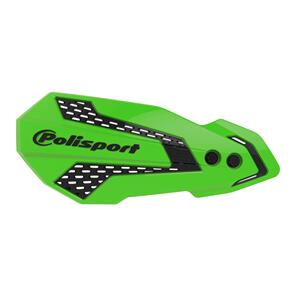 POLISPORT MX FLOW HANDGUARD GRN/BLK KX450F 19- KX250F 20-