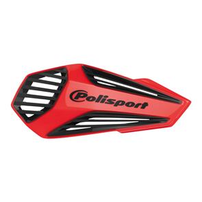 POLISPORT MX AIR HANDGUARD RED/BLACK