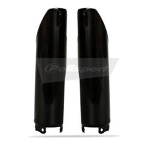 POLISPORT FORK GUARDS CR125-500 95-03 CRF450 02-03 BLK