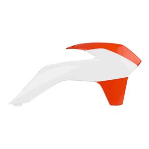 POLISPORT RAD SCOOPS KTM SX/SXF 13-15 ORG/WHT