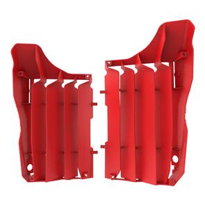 POLISPORT RADIATOR LOUVERS HON CRF250R 18- RED