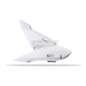 POLISPORT SIDE PANELS KX65 01-09 /RM65 03-06 /DRZ/KLX110 02-09 WHT