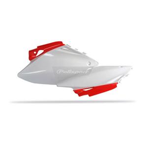 POLISPORT SIDE PANELS HON CRF450 07-08 WHT