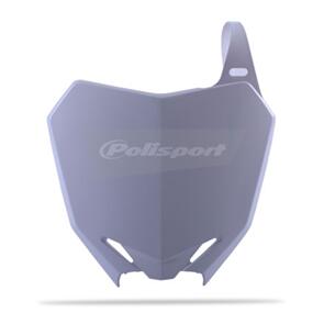POLISPORT NUMBER PLATE SUZ RMZ250 10-16/ RMZ450 08-16 WHT