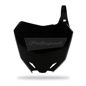 POLISPORT NUMBER PLATE SUZ RMZ250 10-16/ RMZ450 08-16 BLK