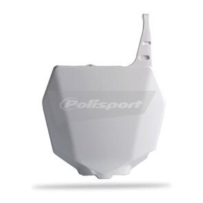 POLISPORT NUMBER PLATE SUZ RM125/250 01-08/250F 07-09 /450F 05-07 WHT