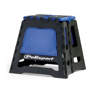 POLISPORT FOLDING BIKE STAND - BLU