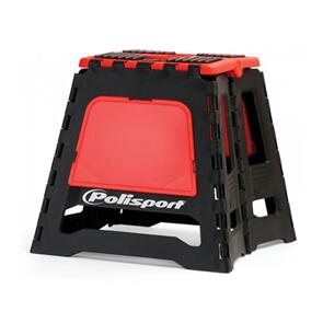 POLISPORT FOLDING BIKE STAND - RED