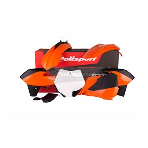 POLISPORT KIT KTM 85SX 13-17 OEM ORG/BLK