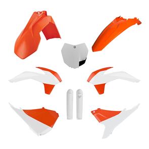 POLISPORT FULL KIT KTM SX / SX-F / XC / XC-F 15 OEM ORG/WHT