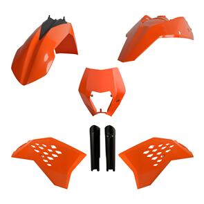 POLISPORT FULL KIT KTM EXC/EXC-F/XC-W/XCF-W 08-11 OEM 10 ORG