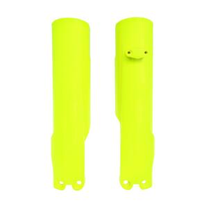 RTECH FORK PROTECTORS - GUARDS RTECH HUSQVARANA TC125 TC250 FC250 FC350 FC450 23-24 YELLOW