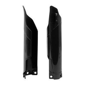 RTECH FORK PROTECTORS - GUARDS RTECH KAWASAKI KX85 14-21 KX100 14-21 BLACK