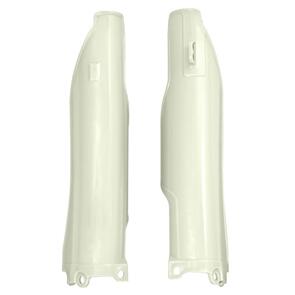 RTECH FORK PROTECTORS-GUARDS RTECH KX250F KX450F 06-08 KX125 KX250 07-08 KLX450R 07-16  OEM NEUTRAL WHITE