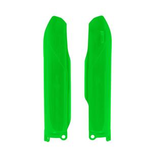 RTECH FORK PROTECTORS - GUARDS RTECH KAWASAKI KX250F 17-20 KX450F 16-20 FLURO GREEN