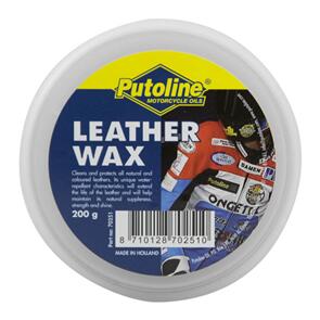 PUTOLINE LEATHER WAX 200GM TUB (70251) *6