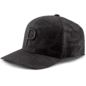 PUMA P110 CAMO SNAPBACK BLACK