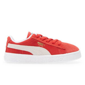 PUMA YOUTH SUEDE CLASSIC HIGH RISK RED/WHITE