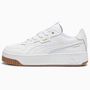 PUMA WOMENS CARINA STREET LUX PUMA WHITE-PUMA WHITE