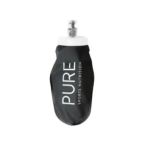PURE PURE BRANDED 250ML SOFT BOTTLE BLACK