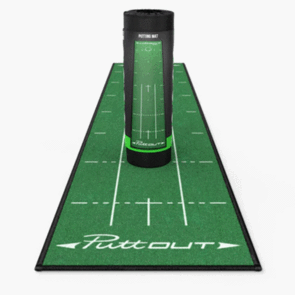 PUTT OUT PUTTING MAT MEDIUM - GREEN