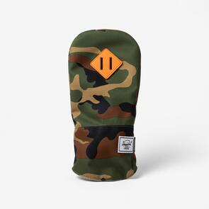HERSCHEL SUPPLY CO HERITAGE DRIVER HEAD COVER WOODLAND CAMO
