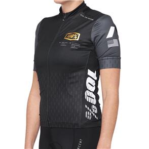 100% EXCEEDA WOMENS JERSEY BLACK/CHARCOAL 