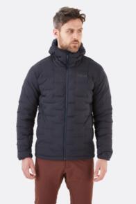 RAB CUBIT STRETCH DOWN HOODY EBONY